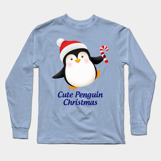 Cute Penguin christmas Long Sleeve T-Shirt by This is store